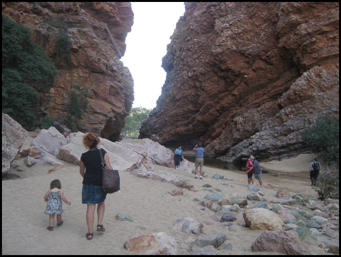 West MacDonnell Ranges, Alice Spring, Australie, Outback