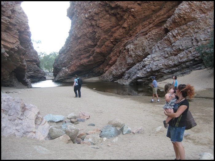 West MacDonnell Ranges, Alice Spring, Australie, Outback