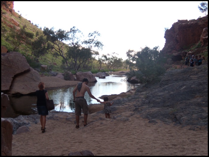 West MacDonnell Ranges, Alice Spring, Australie, Outback