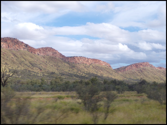 West MacDonnell Ranges, Alice Spring, Australie, Outback