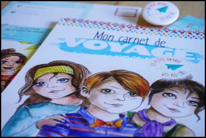 carnet de voyage Les petits grands voyageurs