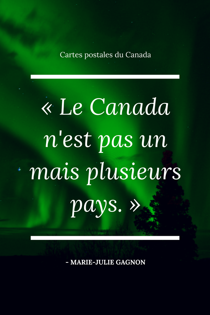 Canada cartes postales