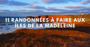 Randonnée Îles de la Madeleine